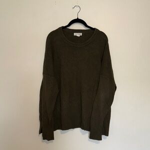 Treasure & Bond | Olive Green Women's Sweater